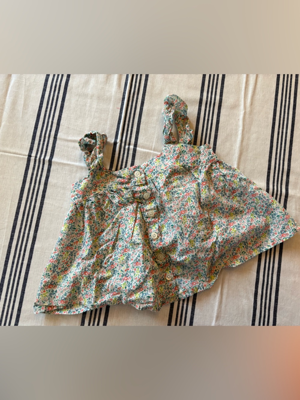 GAP Toddler Floral Button-Front Blouse